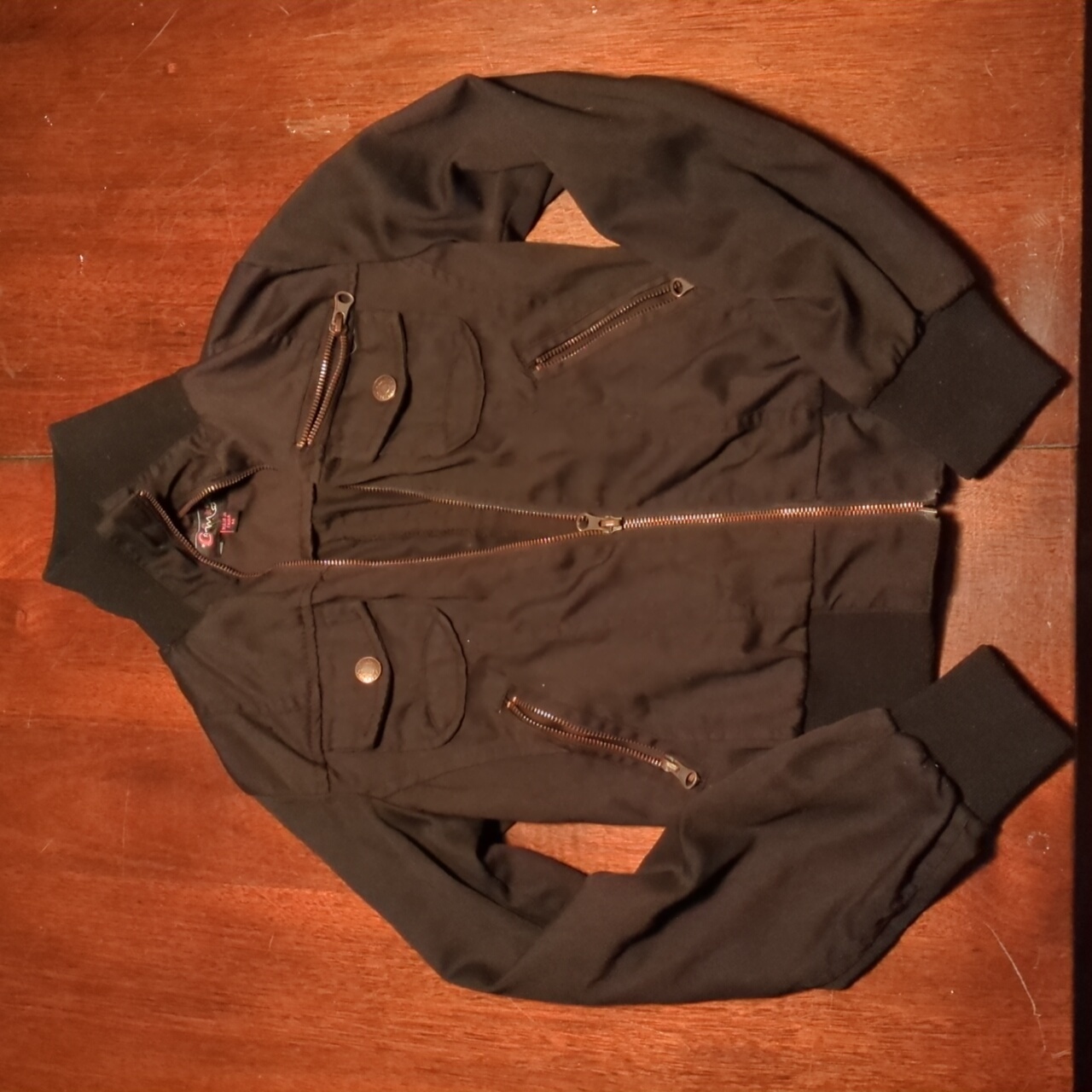 C Magic Black Utility Jacket